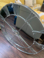 Medium  statement  Ashley mirrored clock 85cm