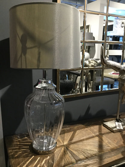Large glass lamp Salvador 72 cm