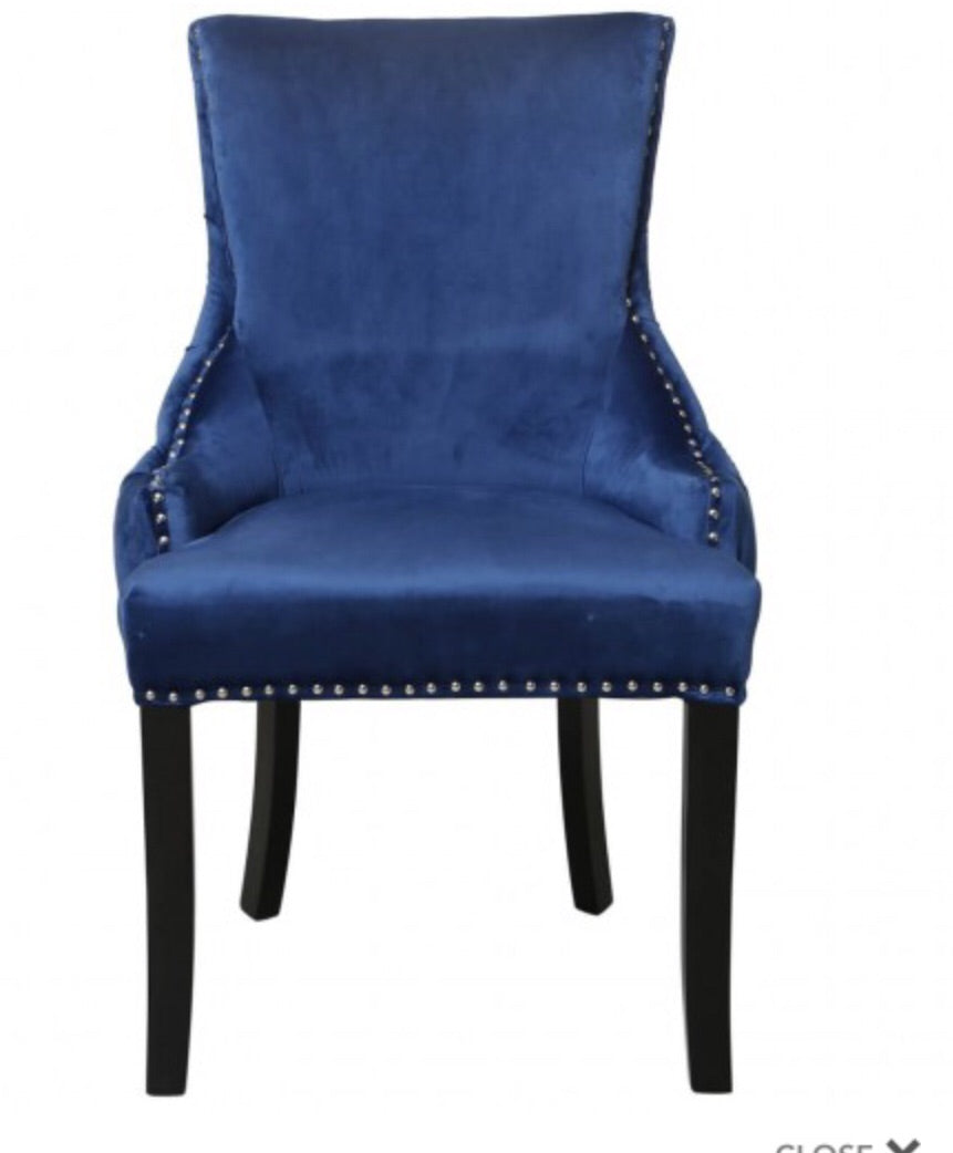 Luxurious Lucia Tufted Pair of  Dining Chair champagne. HALF PRICE Sold instore only