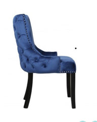 Luxurious Lucia Tufted Pair of  Dining Chair champagne. HALF PRICE Sold instore only