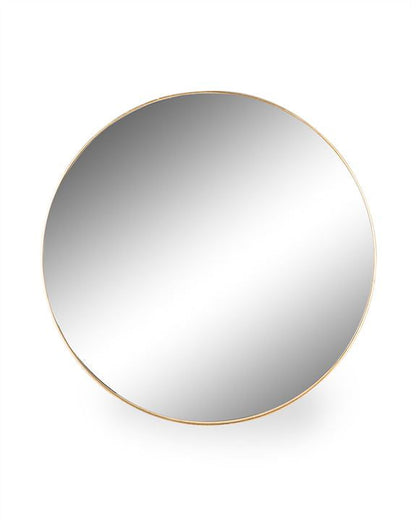 Arlene Round Mirror with GOLD or SILVER    70 cm.