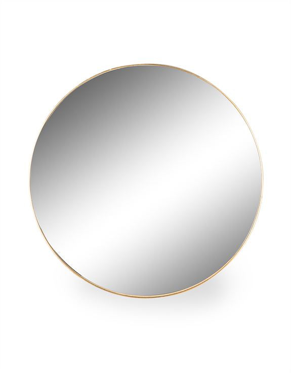 Arlene Round Mirror SILVER    Or gold 70 cm. Clearance