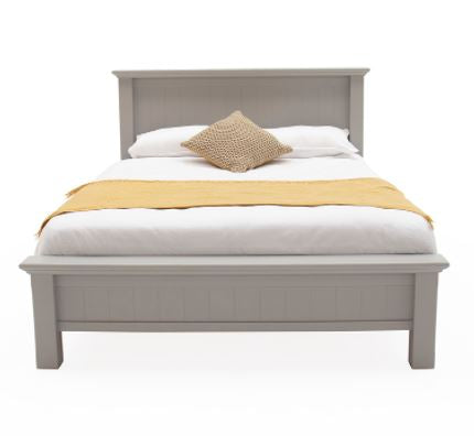 Turner Bed Hand Painted in Pavillion Grey 5ft King Size