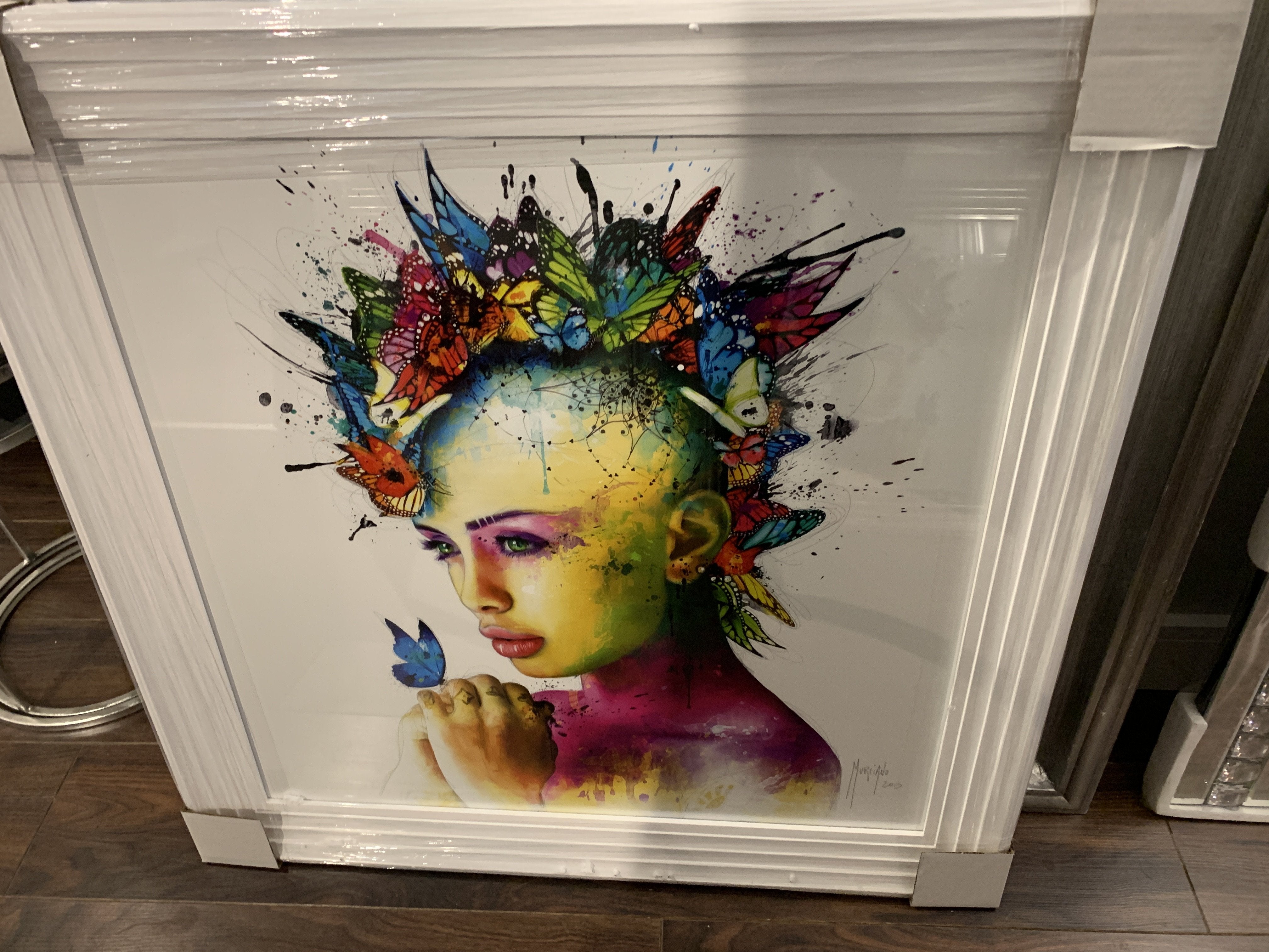 Murciano Power Of Love LARGE  stunning  85 x 85cm HALF PRICE !  instore  collect