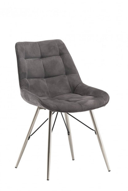 Nova Grey dining chair last set of 6 available at REDUCED  price pay Instore clearance offer